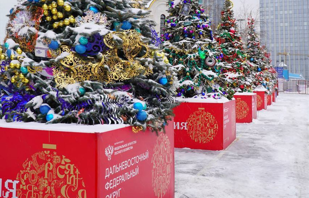 В Национальном центре «Россия» стартовала праздничная программа «Новогодняя Россия»