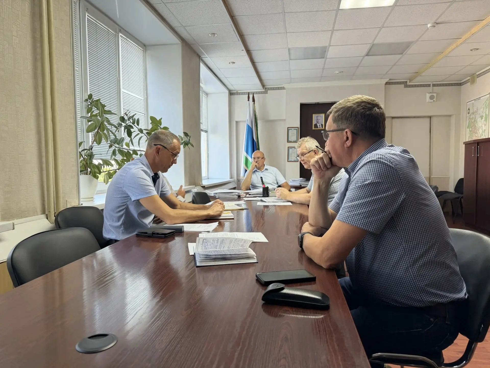 Идет подготовка к предстоящему отопительному сезону